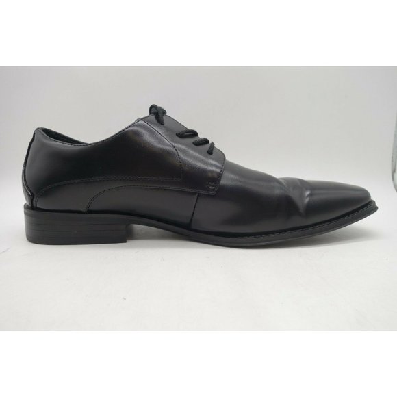 Stacy Adams Black Leather Lace Up Oxfords Shoes Men\'s 12 M